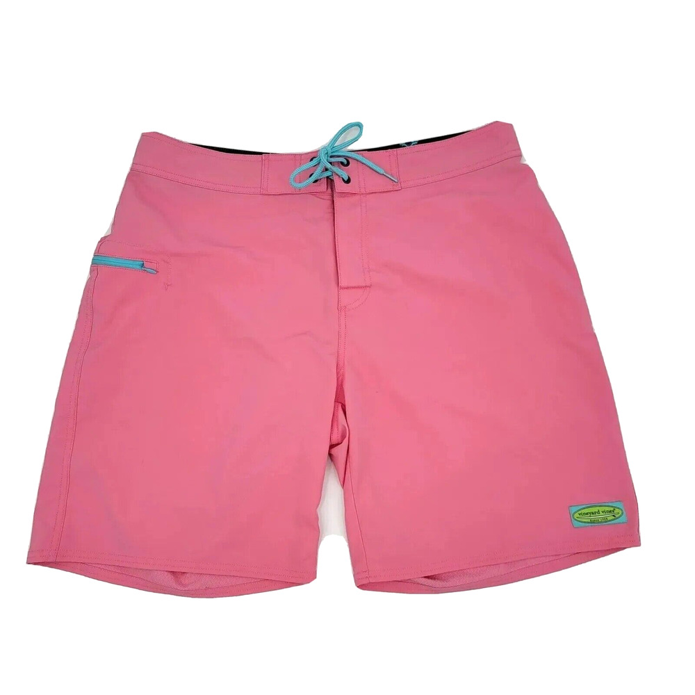 VINEYARD VINES Men's Size 36 Swim Trunks Board Shorts Swim Wear Suit Logo